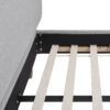 Diego - Queen Low Upholstered Platform Bed - Light Gray - Image 6