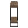 Accent Console Table For Entryway, Contemporary & Modern - Brown - Image 3