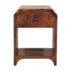 Newton - Mini Nightstand With A Drawer And Open Shelf - Brown - Image 12