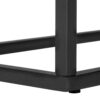 Accent Table, C - Shaped, Contemporary Stylish - Gray - Image 7