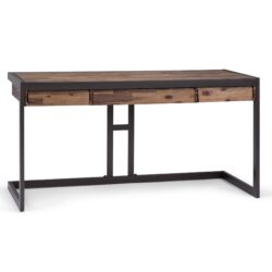 Erina - Desk - Rustic Natural Aged Brown