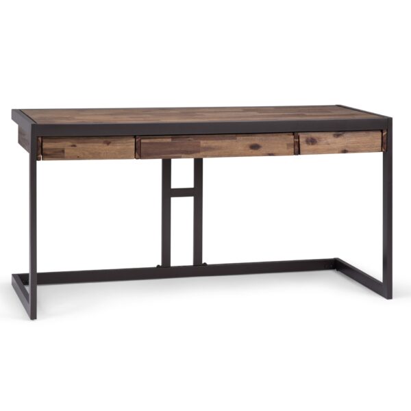 Erina - Desk - Rustic Natural Aged Brown