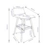 Addy - Counter Stool (Set of 2) - Distressed Brown - Image 8