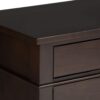 Carlton - Bedside Table - Dark Tobacco Brown - Image 4
