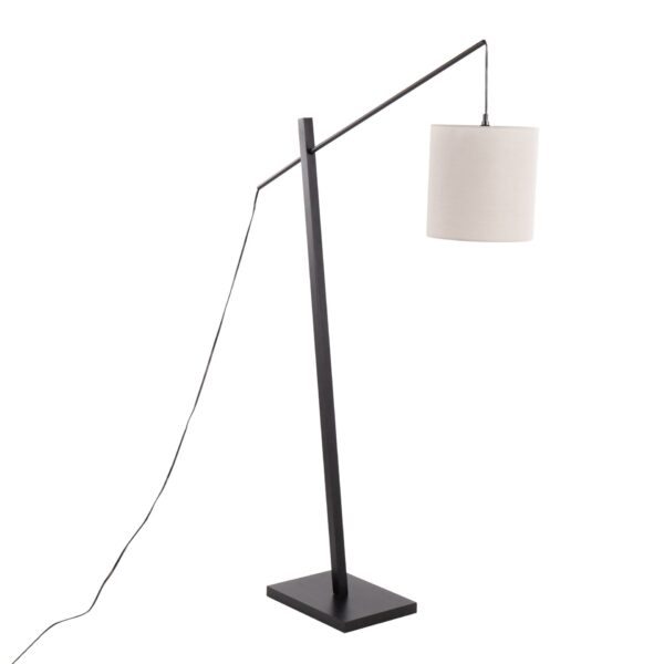Arturo - Contemporary Floor Lamp - Black / Gray
