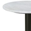 Evans - Marble Side Table - White - Image 2