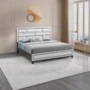 Glasgow - Queen Bed With Bold Accents - White - Image 2