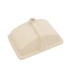 Rectangular Undermount Bathroom Sink, Overflow - White - Image 10