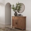 Connaught - Entryway Storage Cabinet - Medium Saddle Brown - Image 10