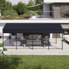 Heavy Duty Carport With Galvanized Roof And Enhanced Base - Anthracite - Image 12