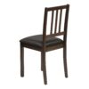 Dining Chair, Side, Upholstered For Dining Room, Transitional (Set of 2) - Brown - Image 4