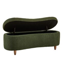 Flip Top Storage Bench - Green