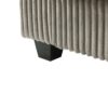 Modern 4 Seater Corduroy Sofa Couch With USB Ports, Hidden Storage Arms, And Flip Top Cup Holders - Brown - Brown - Image 16
