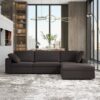 Cecilia - Modular Corner Sectional, Modern Sofa - Gray - Image 13