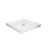 Shower Base, Centered Drain And Single Threshold - White - Image 7
