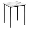 Table Set, Coffee, End, Marble Look Laminate, Contemporary, Modern (Set of 3) - White - Image 4