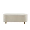Flip Top Storage Bench - Cream - Image 9