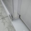 Shower Door Single Sliding Bypass Enclosure - Brushed Nickel - Image 7