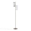 Rhonda - Contemporary / Glam Floor Lamp - Nickel / White - Image 4