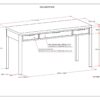 Hollander - Desk - Warm Walnut Brown - Image 9
