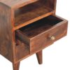 Mini Classic Bedside Table - Walnut - Image 4