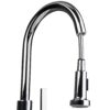 Maile - Laundry Cabinet With Pull-Out Faucet And Abs Sink - Pure White - Image 3