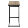 Accent Table, C - Shaped, Stylish - Taupe - Image 2