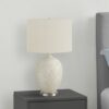Lighting, Table Lamp, Ceramic, Contemporary - Cream - Image 4