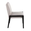 Carmen - Contemporary Chair (Set of 2) - Beige / Black - Image 3