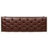 Bedroom End Of Bed Bench Tufted Upholstered End Of Bed Bench End Of Bed Entrance Shoe Bench, 60" With Nailhead Trim And Shelf Bedroom Upholstered Leather Bench Living Room Shoe Rack Footstool - Dark Brown - Image 10