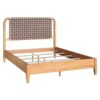Queen Bed With Caramel Maple Wood - Natural - Image 9