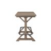 Benti - Bar Height Trestle Table - Brown - Image 3