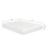 10" Plush Gel Memory Foam Mattress For Full Size Bed With Cooling Technology Aloe Vera Cover - White - Image 3