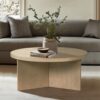 Sadie - Round Coffee Table - Natural - Image 5
