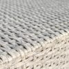 2 Person Wicker Conversation Set With Cushions, Weather Resistant - Gray Mix - Image 9