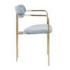 Demi - Contemporary Chair (Set of 2) - Blue - Image 3