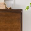 Sideboard, Buffet Cabinet With 2 Outlet Holes, Storage Cabinet For Entryway, Hallway, Living Room, Kitchen, Dining Room, Bedroom - Walnut - Image 7