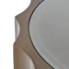 Valentina - Accent Table With Scalloped Edge Design - Bronze - Image 5