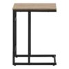 Accent Table, C - Shaped, Stylish - Taupe - Image 3