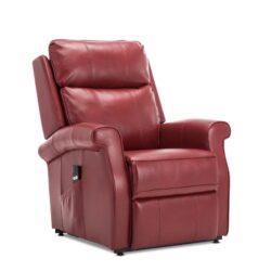 Landis - Lift Chair With Recline Functionality - Red