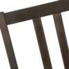 Dining Chair, Side, Upholstered For Dining Room, Transitional (Set of 2) - Brown - Image 7