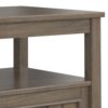 Lev - End Table With Bottom Drawer - Smoky Brown - Image 9
