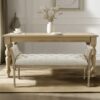 Accent Bench With Arm - Natural - Image 7