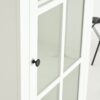Retro Style Hutch Cabinet With Single Glass Door, China Cabinet For Home, Office, Or Studio - White - Image 15