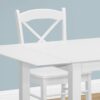 Dining Chair, Side, Dining Room, Transitional (Set of 2) - White - Image 12