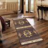Tribes - 2'7" X 7'3" Southwest Area Rug - Brown - Image 5