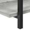 Accent Console Table For Entryway, Elegant Design - Gray - Image 7