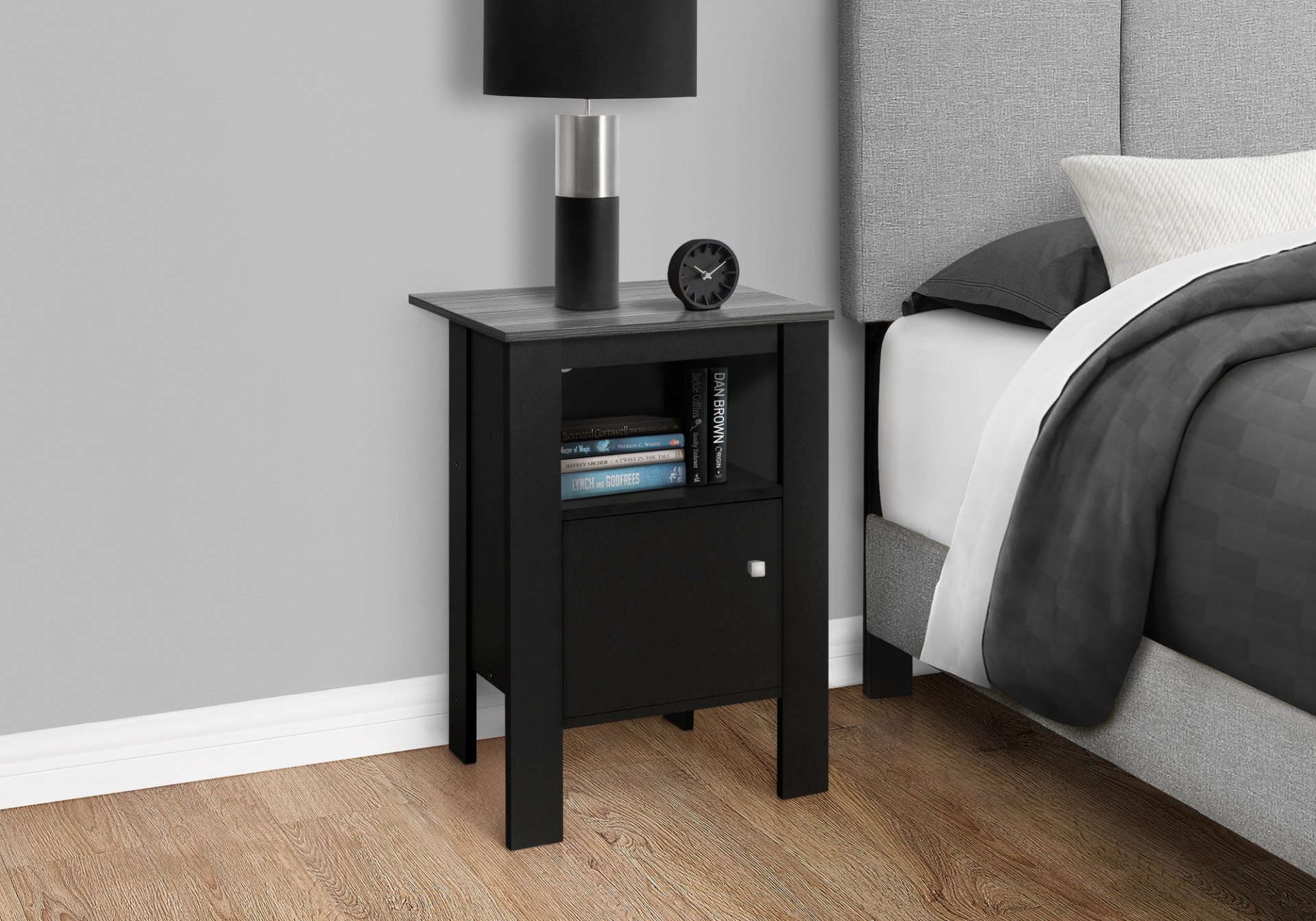 Accent Nightstands, Storage, And Transitional - Black - Image 3