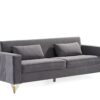 Aesthetic Sofas For Living Room, 3 Seater Couch With Classic Modern Appeal And Luxurious Soft Comfort - Gray - Image 15