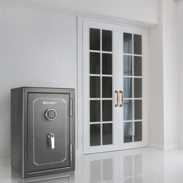 4.39 Cubic Ft Fireproof Safe Vault - Black